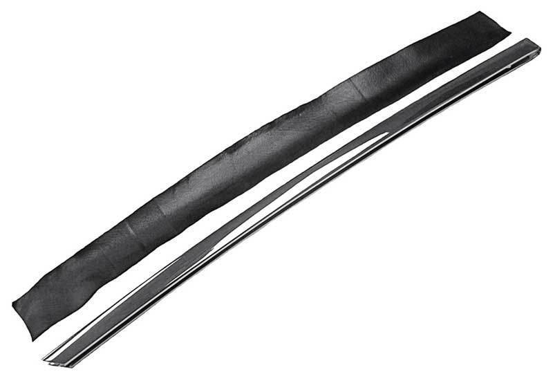 154682R - 1968-72 Buick, Olds, Pontiac Cadillac; Quarter Window Vertical Molding; Passenger Side