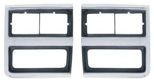 1989-91 Chevy Pickup, Blazer, Suburban; Headlight Bezel Set; RH & LH; Pair; OER Premier