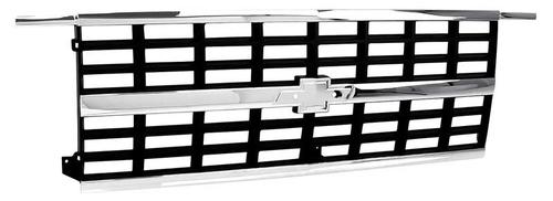 15628796 - 1989-91 Chevy R/V Pickup, Blazer, Suburban; Front Grill; Chrome; with Emblem Pad; Dual Headlamps; OER Premier
