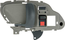 1995-2002 Chevy, GMC Pickup Truck, SUV; Inner Door Handle; Black Lever; Gray Housing; LH Drivers Door