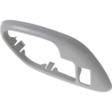1995-2002 Chevy, GMC Pickup, SUV; Inner Door Handle Bezel; w/Power Lock Hole, Manual Window; Gray; LH Driver Door