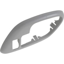 1995-2002 Chevy, GMC Pickup, SUV; Inner Door Handle Bezel; w/Power Lock Hole, Manual Window; Gray; RH Passenger Door