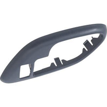 1995-2002 Chevy, GMC Pickup, SUV; Inner Door Handle Bezel; w/Power Door Lock Hole, Manual Window; Blue; LH Drivers Door