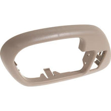 1995-2002 Chevy, GMC Pickup, SUV; Inner Door Handle Bezel; w/Power Door Lock Hole, Manual Window; Beige; LH Drivers Door