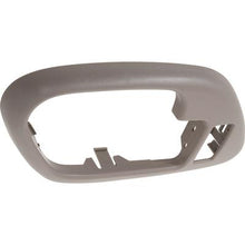 1995-2002 Chevy, GMC Pickup, SUV; Inner Door Handle Bezel; w/Power Door Lock Hole, Manual Window; Brown; LH Drivers Door
