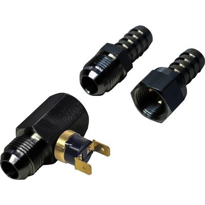 Derale Performance In-Line Fluid Thermostat 180°; -8AN x -8AN