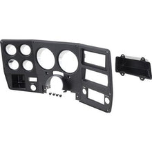 1975-77 Chevy GMC Pickup, Blazer, Jimmy, Suburban; Dash Gauge Bezel; Black with Chrome Accent in Gauge Recess; without A
