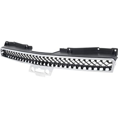 15835083 - 2007-14 Avalanche, Suburban, Tahoe; Upper Front Grill; Chrome Trim; Black Mesh Insert