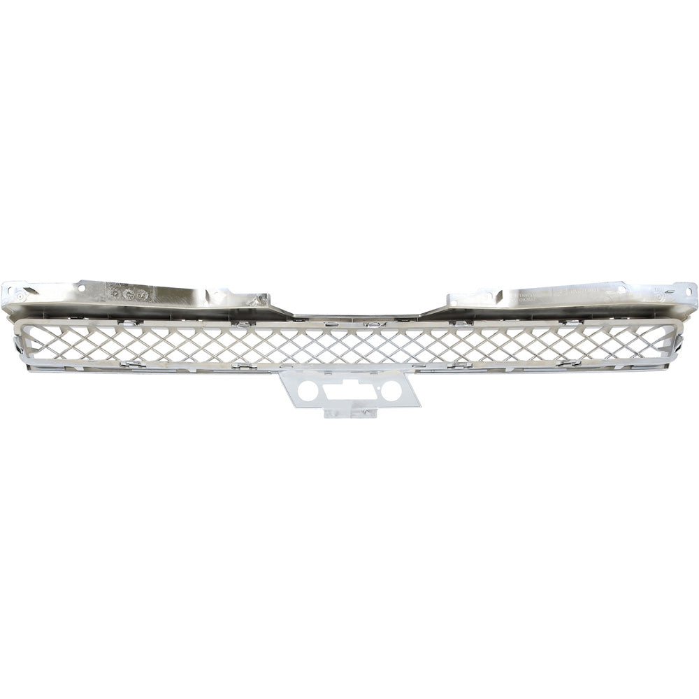15944321 - 2007-14 Avalanche, Suburban, Tahoe; Upper Front Grill; Chrome Trim; Chrome Mesh Insert; Matte Black Details