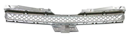 15944321 - 2007-14 Avalanche, Suburban, Tahoe; Upper Front Grill; Chrome Trim; Chrome Mesh Insert; Matte Black Details