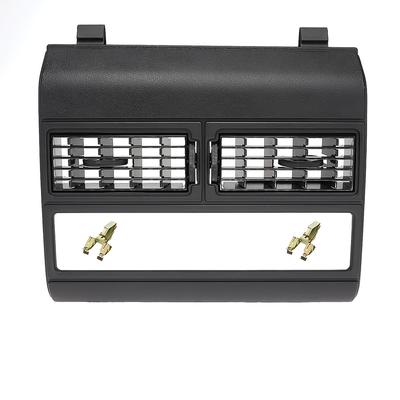 1988-94 Chevy, GMC Pickup, 1992-94 Blazer, Yukon, Suburban; Center AC Heater Vent Trim Plate; with Vents; Molded in Blac