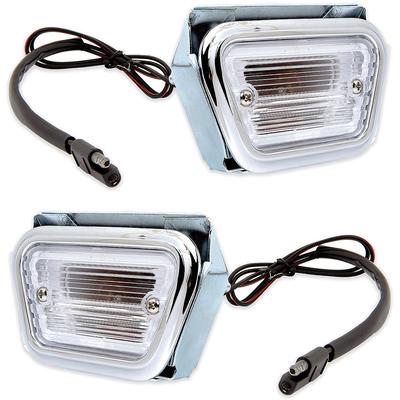 1968 Mustang; Front Side Marker Lamp Kit; RH & LH; Pair