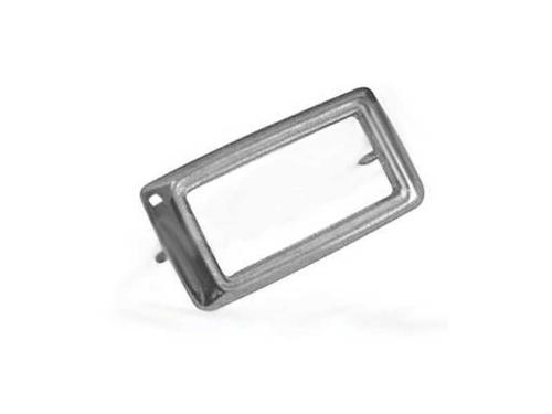 1969 Ford Mustang; Side Marker Lamp Bezel; Front Or Rear; RH Or LH