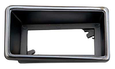 1970 Mustang; Rear Side Marker Lamp Bezel; LH Driver Side
