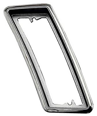 1970 Mustang; Front Side Marker Lamp Bezel; LH Driver Side