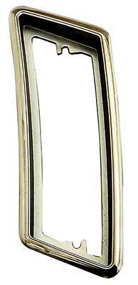 1970 Mustang; Front Side Marker Lamp Bezel; LH Driver Side