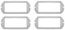 1969 Ford Mustang; Side Marker Lamp To Body Gasket Set; Front And Rear