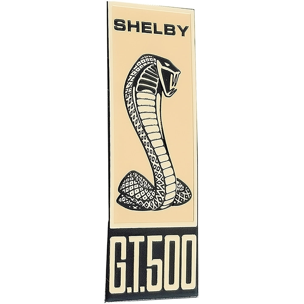 16098YF5 - 1967 Mustang; Fender Emblem Insert; Emblem Insert Only; Shelby Cobra GT500