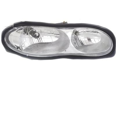 1998-02 Camaro; Headlamp Assembly; Chrome Housing; RH