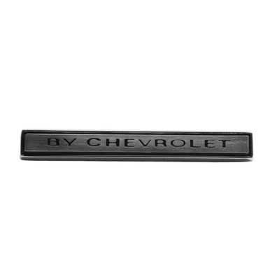 Trim Parts 1971 Chevrolet Monte Carlo "By Chevrolet" Rear Emblem W/Fasteners, Each - (1653)