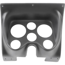 1967-68 Pontiac Firebird; 6-Gauge Dash Panel; (2) 3-3/8" (4) 2-1/16" Holes; Black