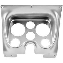 1967-68 Pontiac Firebird; 6-Gauge Dash Panel; (2) 3-3/8" (4) 2-1/16" Holes; Brushed Aluminum