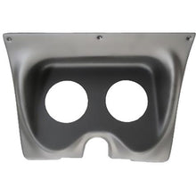 1967-68 Camaro, Firebird; 2-Gauge Dash Panel; (2) 3-3/8" Holes; Black