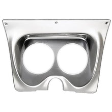 1967-68 Pontiac Firebird; 2-Gauge Dash Panel; (2) 5" Holes; Brushed Aluminum