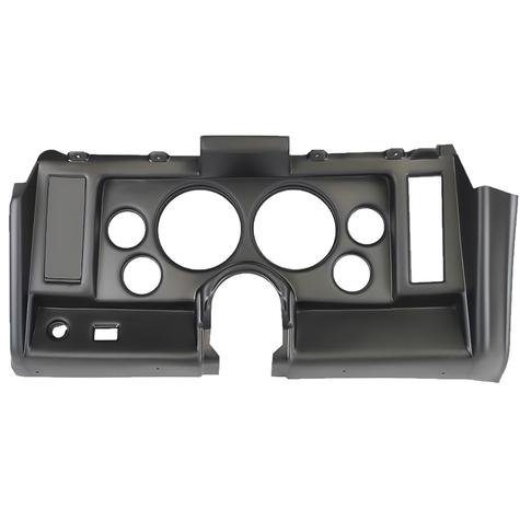 1969 Chevrolet Camaro; 6-Gauge Dash Panel; (2) 5" (4) 2-1/16"; w/ Right Vent Only; Black
