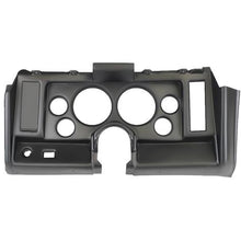 1969 Chevrolet Camaro; 6-Gauge Dash Panel; (2) 5" (4) 2-1/16"; w/ Right Vent Only; Black