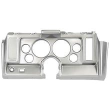 1969 Chevrolet Camaro; 6-Gauge Dash Panel; (2) 5" (4) 2-1/16"; w/ Right Vent Only; Brushed Aluminum
