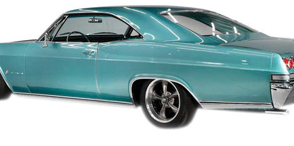16997 - 1965 Chevrolet Impala; Rocker Panel Molding Set; w/ Hardware; 4 Piece Set