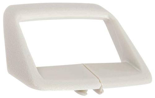 1974-80 GM; Shoulder Harness Seat Belt Retainer; White; Various Models