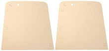 1968 Mustang Seat Back Panels; Uncovered