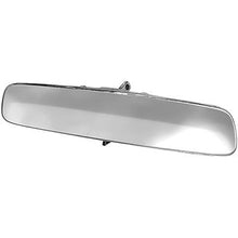 1962-65 GM; Inner Rear View Mirror ; 8" ; Polished Stainless ; Impala, Fullsize Models