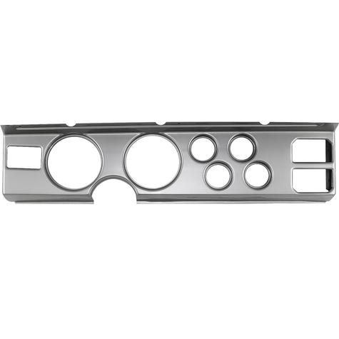 1982-84 Pontiac Firebird; 6-Gauge Dash Panel; (2) 5" (4) 2-1/16" Holes; Brushed Aluminum