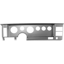 1985-91 Pontiac Firebird; 6 Gauge Dash Panel; (2) 3-3/8", (4) 2-1/16" ; Brushed Aluminum Dash Panel