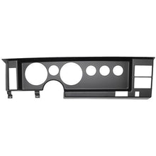 1985-91 Pontiac Firebird; 6 Gauge Dash Panel; (2) 5", (4) 2-1/16" ; Black Dash Panel