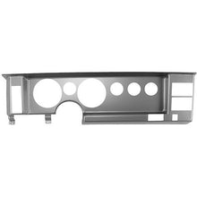 1985-91 Pontiac Firebird; 6 Gauge Dash Panel; (2) 5", (4) 2-1/16" ; Brushed Aluminum Dash Panel