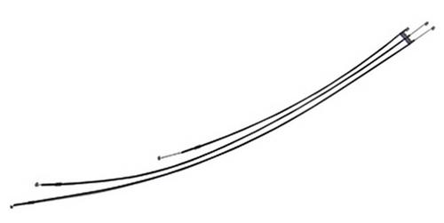 1967-68 Mustang/Cougar; Heater Temperature Control Cable Set; Without AC; Includes 3 Cables