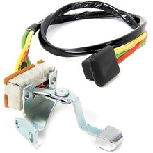 1965-66 Mustang; Heater Switch and Wiring; with 3-speed Motor