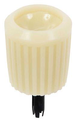 1960-63 Ford Falcon; Radio Knob; Plain White