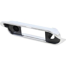1967-68 Mustang, Cougar; Radio Bezel Surround; Camera Case; w/o Console; Black with Chrome