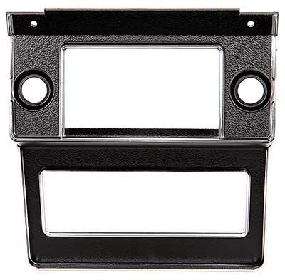 1969-70 Mustang, Cougar; Dash Radio Bezel; Black