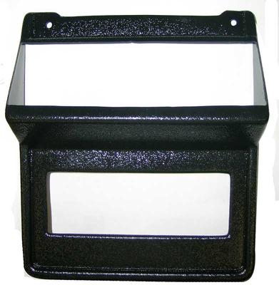 1969-70 Ford Mustang; Dash Bezel; With CD Player; Black