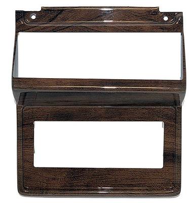 1969-70 Ford Mustang; Dash Bezel; With CD Player; Burlwood