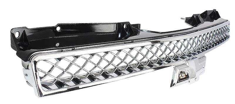 19210740 - 2007-14 Avalanche, Suburban, Tahoe; Upper Front Grill ; Chrome Trim; Chrome Mesh Insert