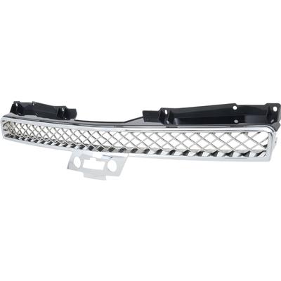 19210740 - 2007-14 Avalanche, Suburban, Tahoe; Upper Front Grill ; Chrome Trim; Chrome Mesh Insert