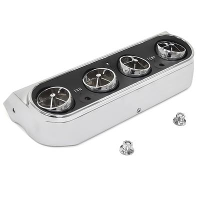 1966 Fairlane, Galaxie, Mustang, Ranchero, Falcon; Under Dash Air Conditioning Bezel, Register & Knob Set; for Hang-On A