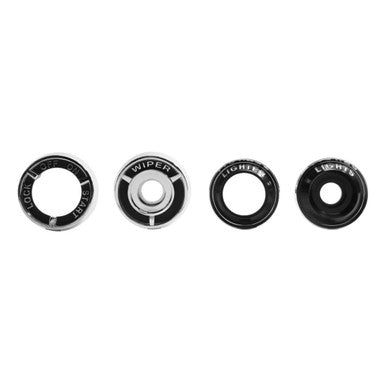 Trim Parts 1958 Chevrolet Full Size Car 4-Piece Dash Bezel Set - (2007)